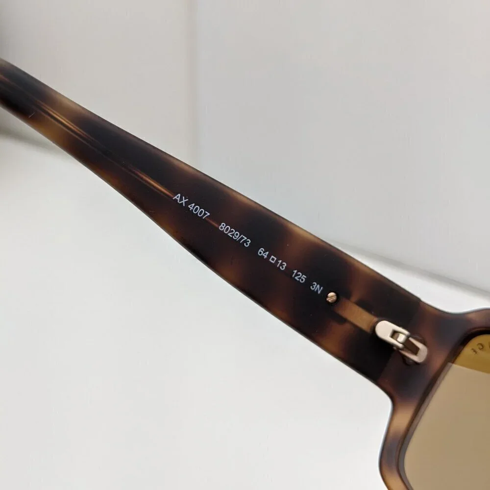 🕶️ Armani Exchange AX4007 Dark Tortoise Sunglasses 64/13-125 / JLE217 🕶️​